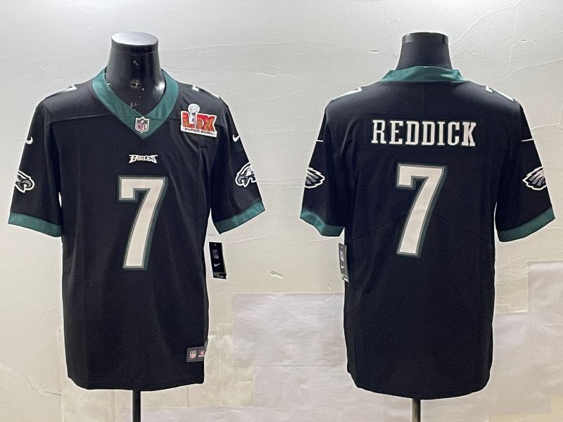 Men Philadelphia Eagles #7 Reddick Black 2025 Nike Vapor Limited NFL Jersey style 2->philadelphia eagles->NFL Jersey